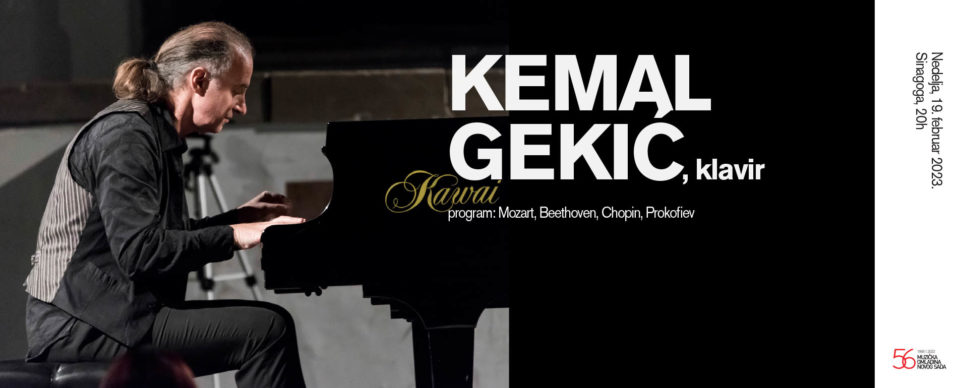 Kemal Gekić, klavir