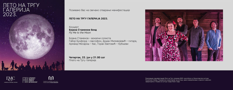 Bojana Stamenov bend: koncert „Fly me to the Moon“