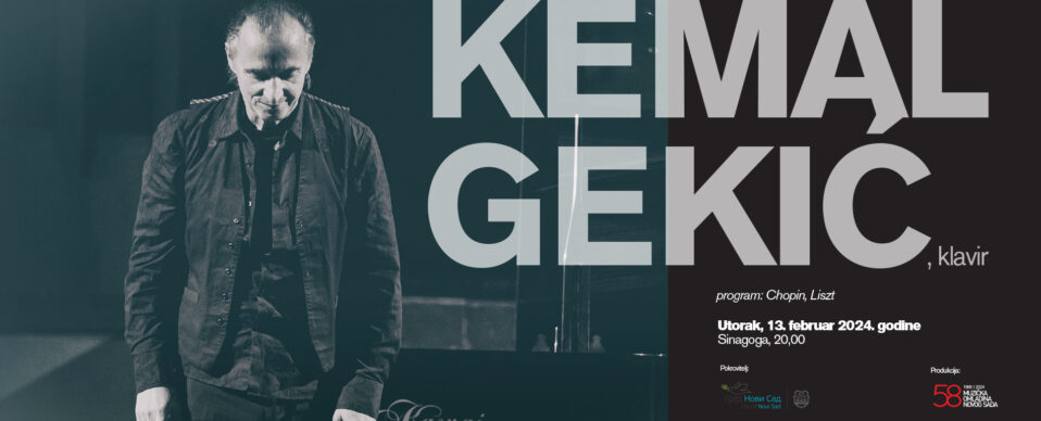 Kemal Gekić, klavir