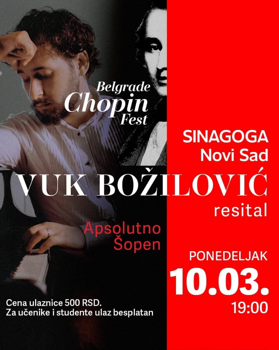 Vuk Božilović, klavir