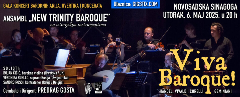 VIVA BAROQUE! Koncert ansambla „New Trinity Baroque”